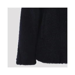 Max Mara Fuggito Short Blue Teddy Coat
