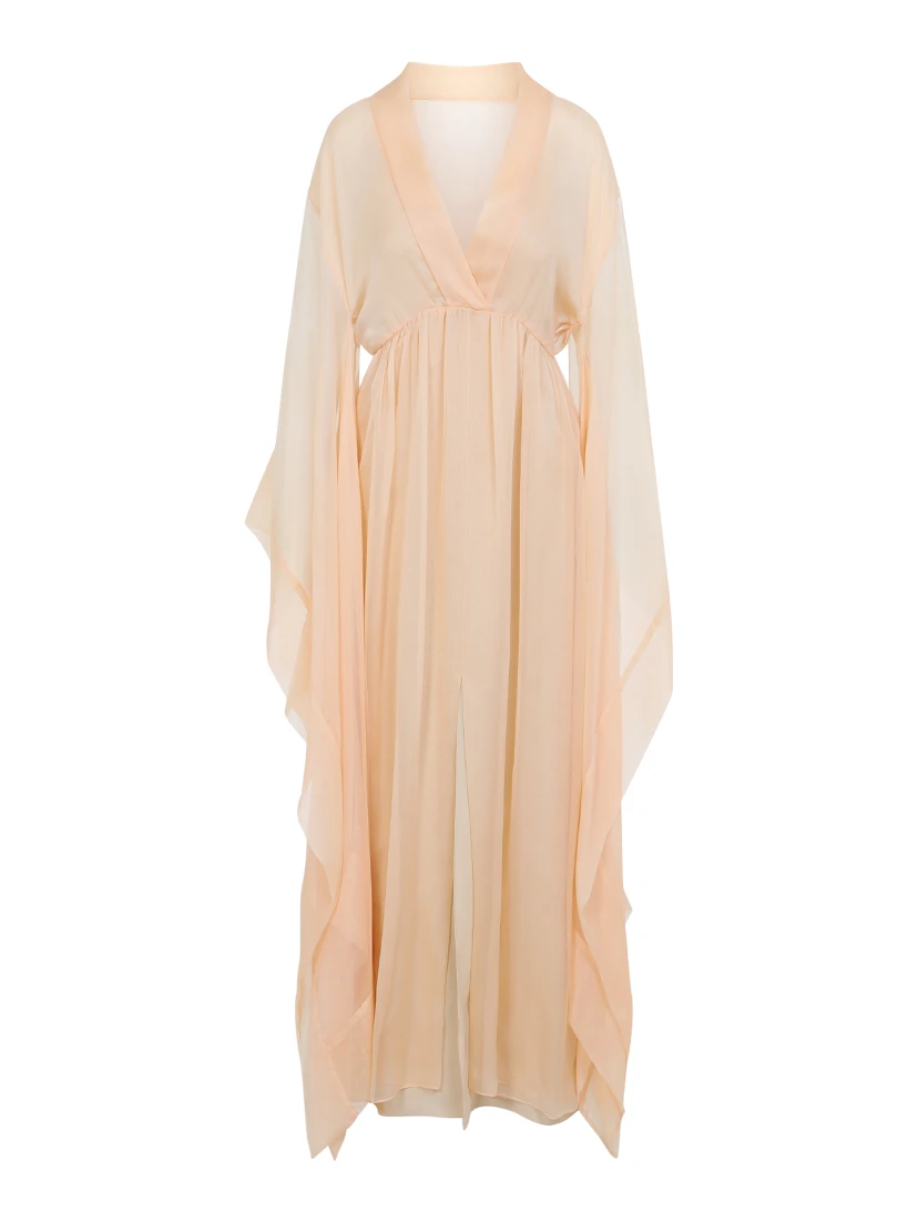 Alberta Ferretti Chiffon Long Dress