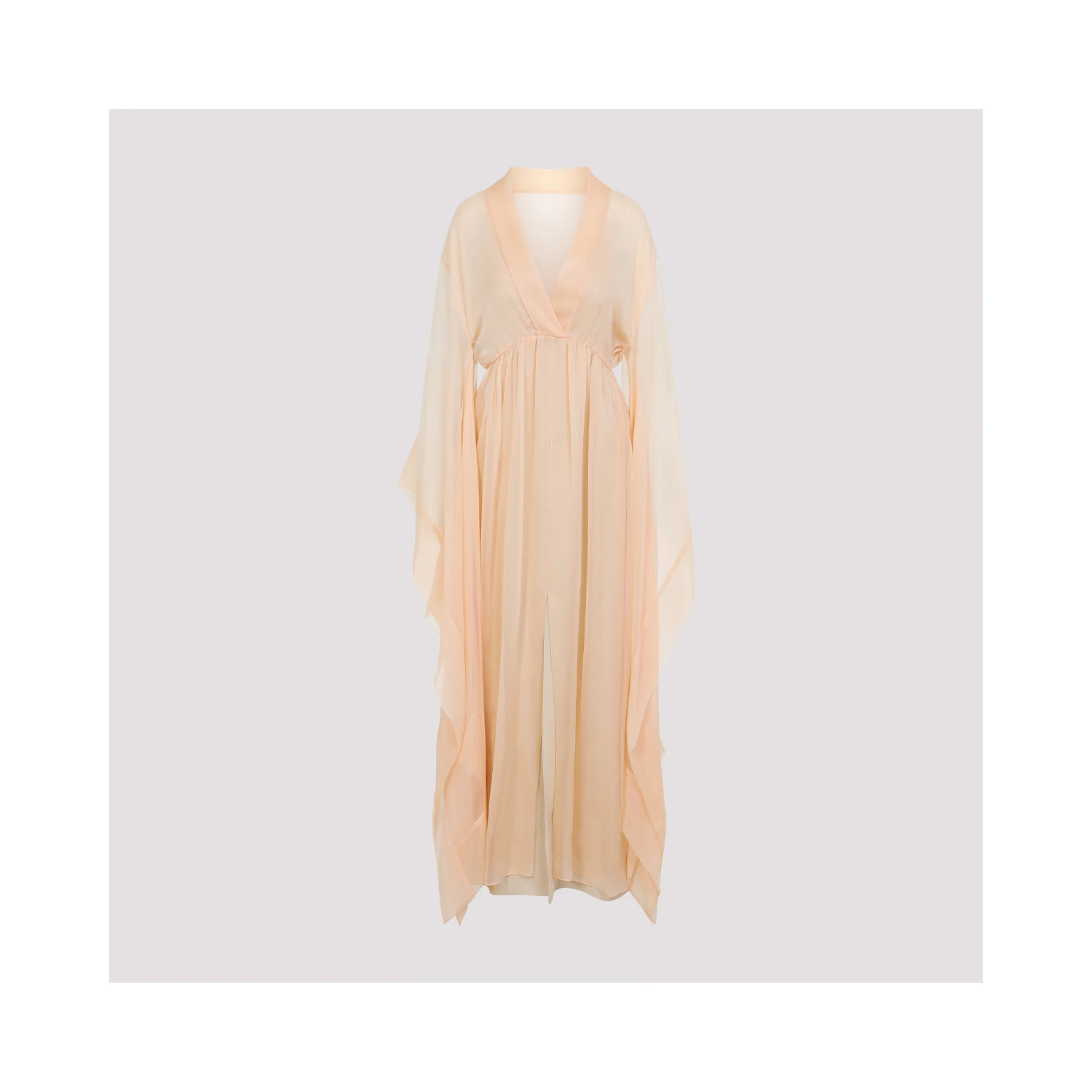 Alberta Ferretti Chiffon Long Dress