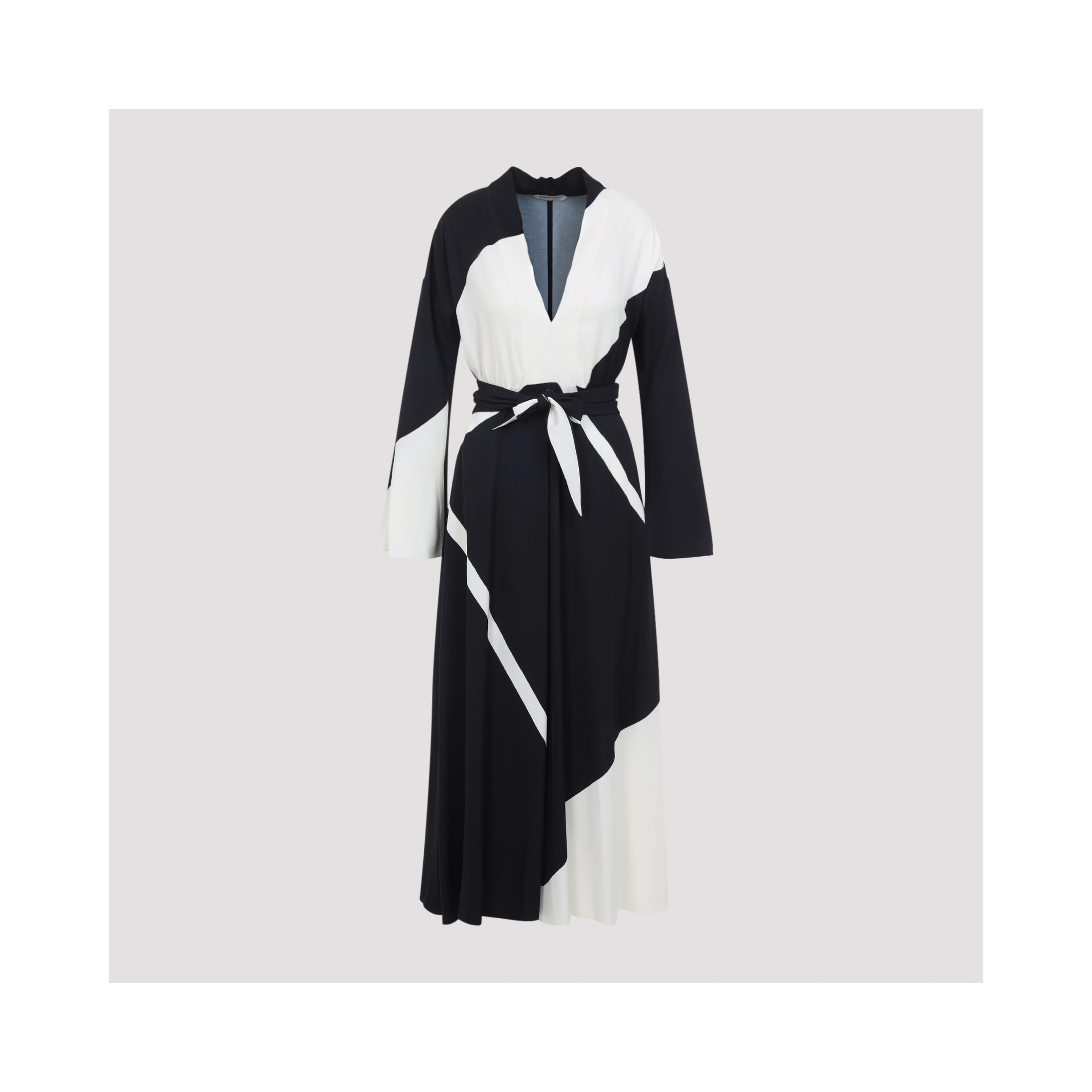 Alberta Ferretti Twill Printed Dress