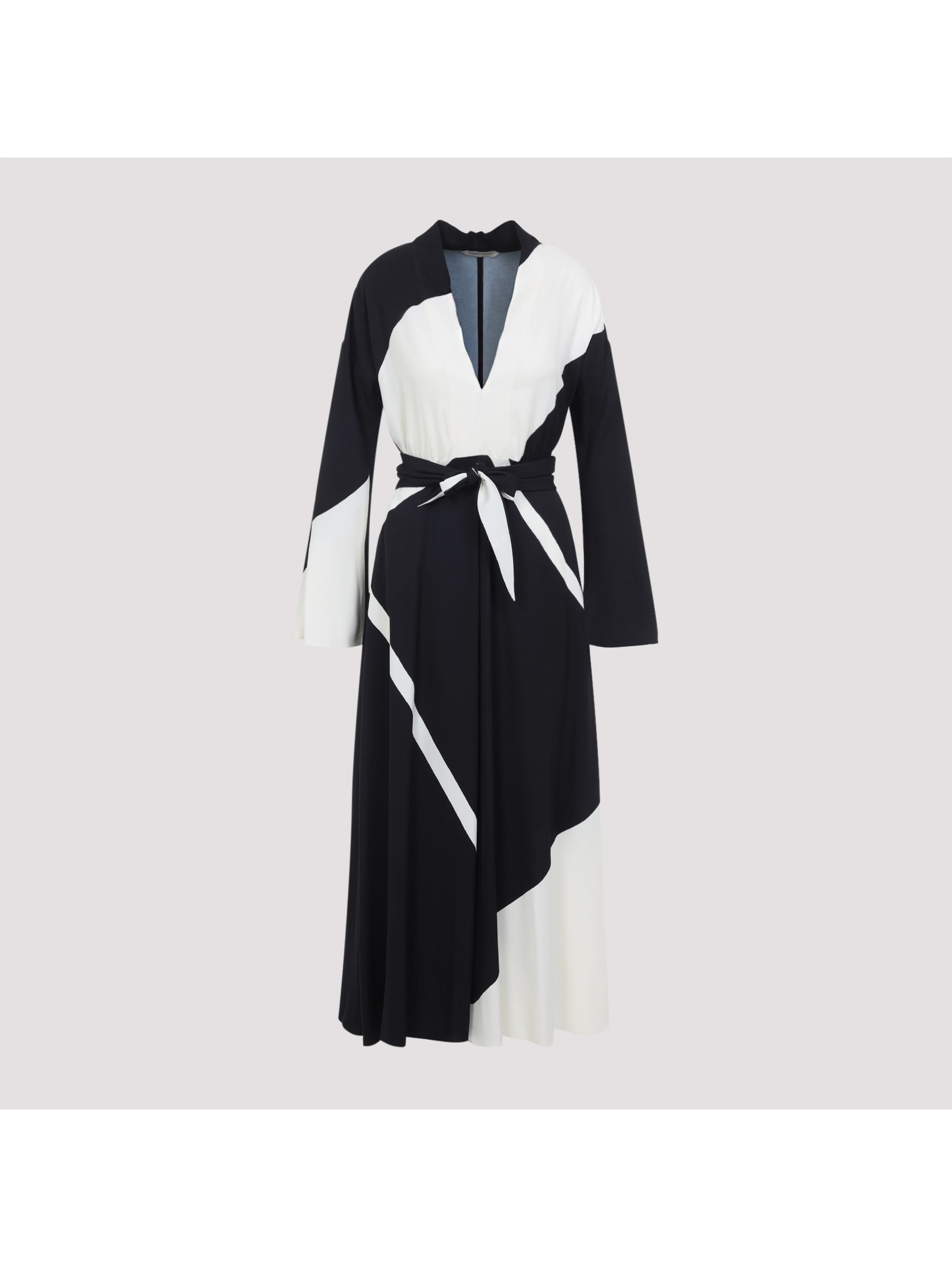 Alberta Ferretti Twill Printed Dress