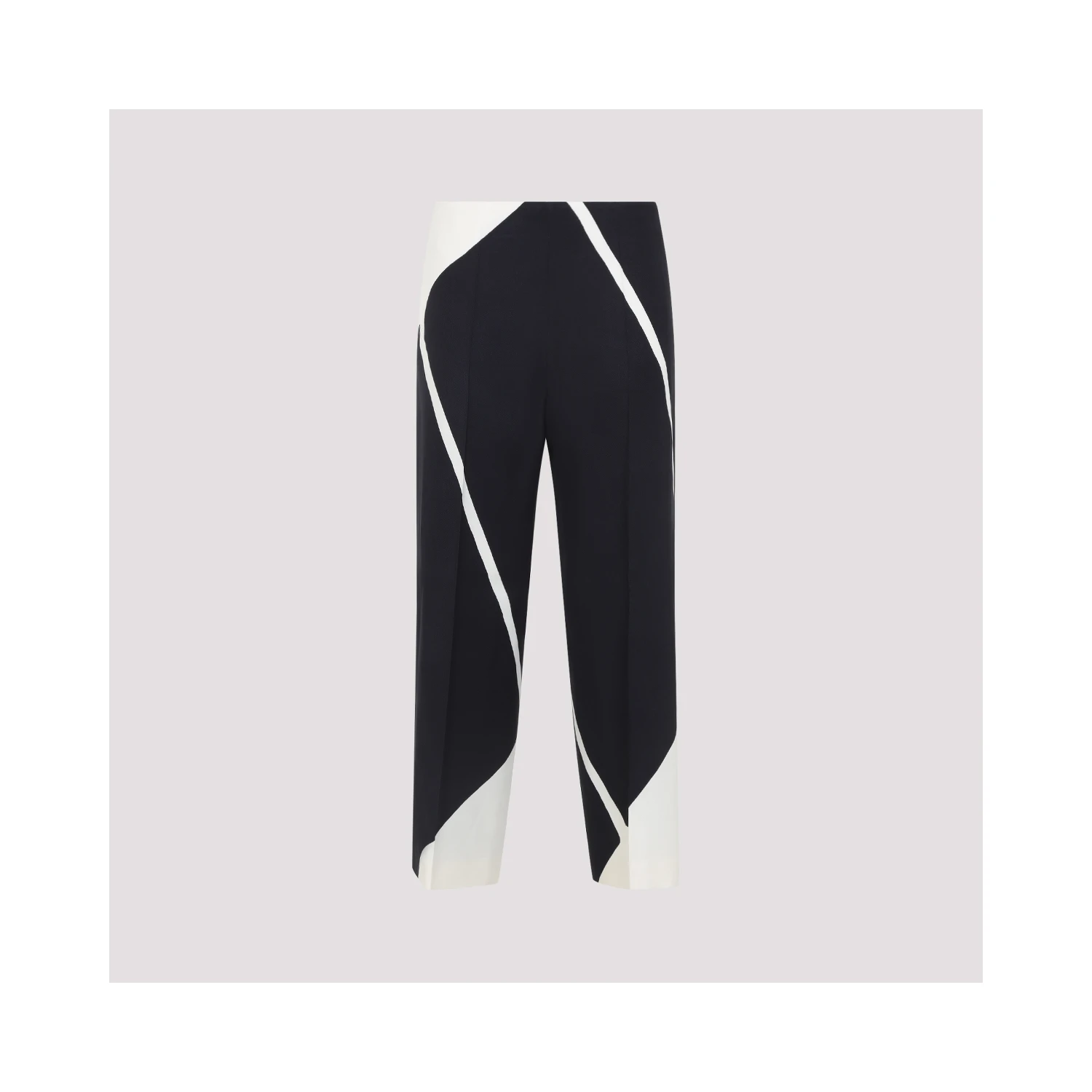 Alberta Ferretti Twill Printed Pants