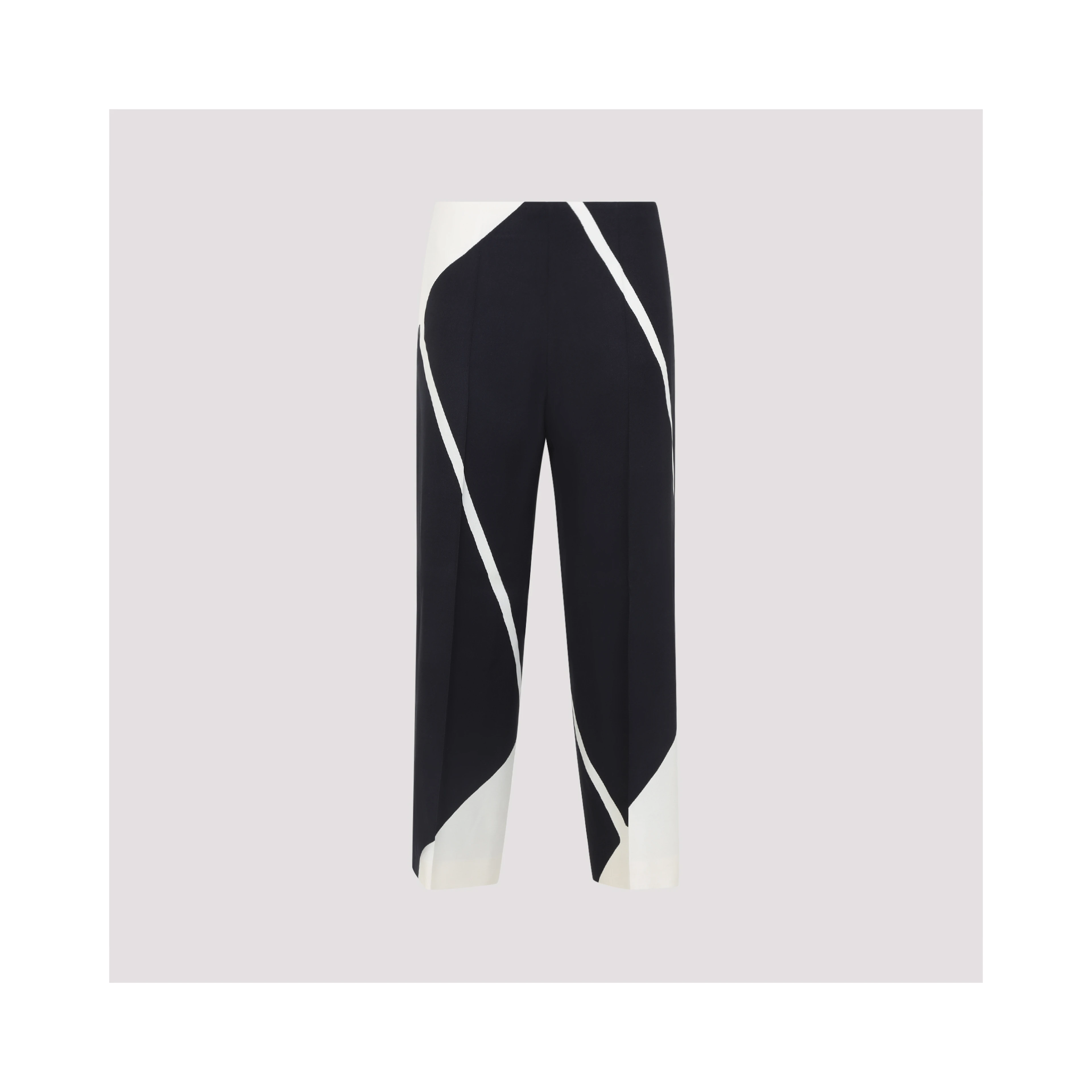 Alberta Ferretti Twill Printed Pants