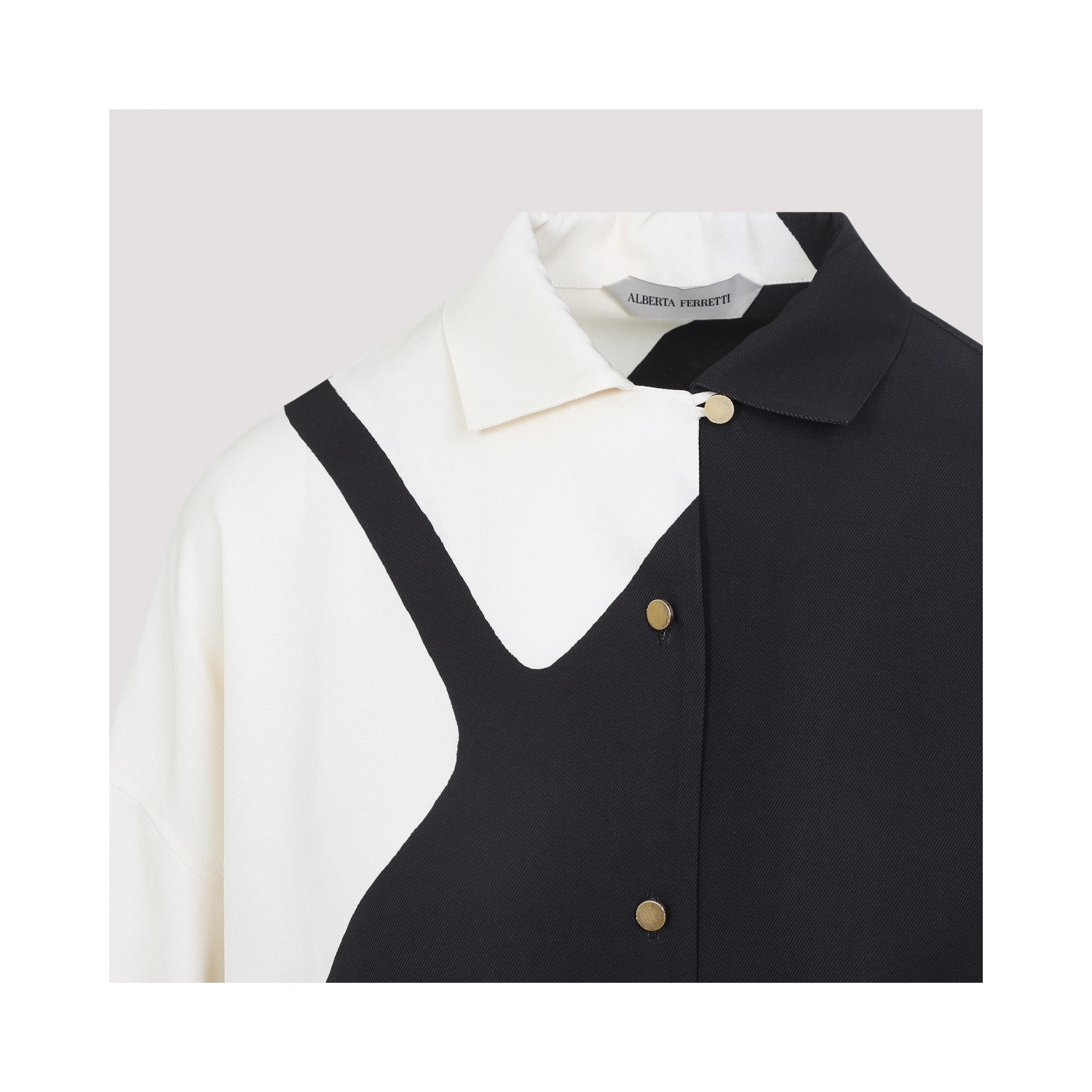 Alberta Ferretti Twill Shirt