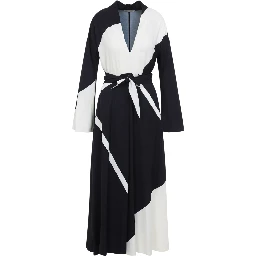 Alberta Ferretti Twill Printed Dress