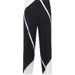 Alberta Ferretti Twill Printed Pants