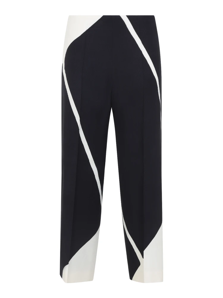 Alberta Ferretti Twill Printed Pants alternative