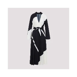 Alberta Ferretti Twill Printed Dress