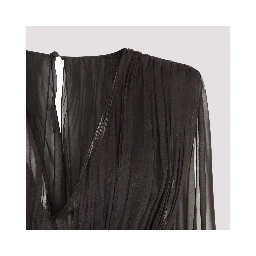 Alberta Ferretti Chiffon Long Dress