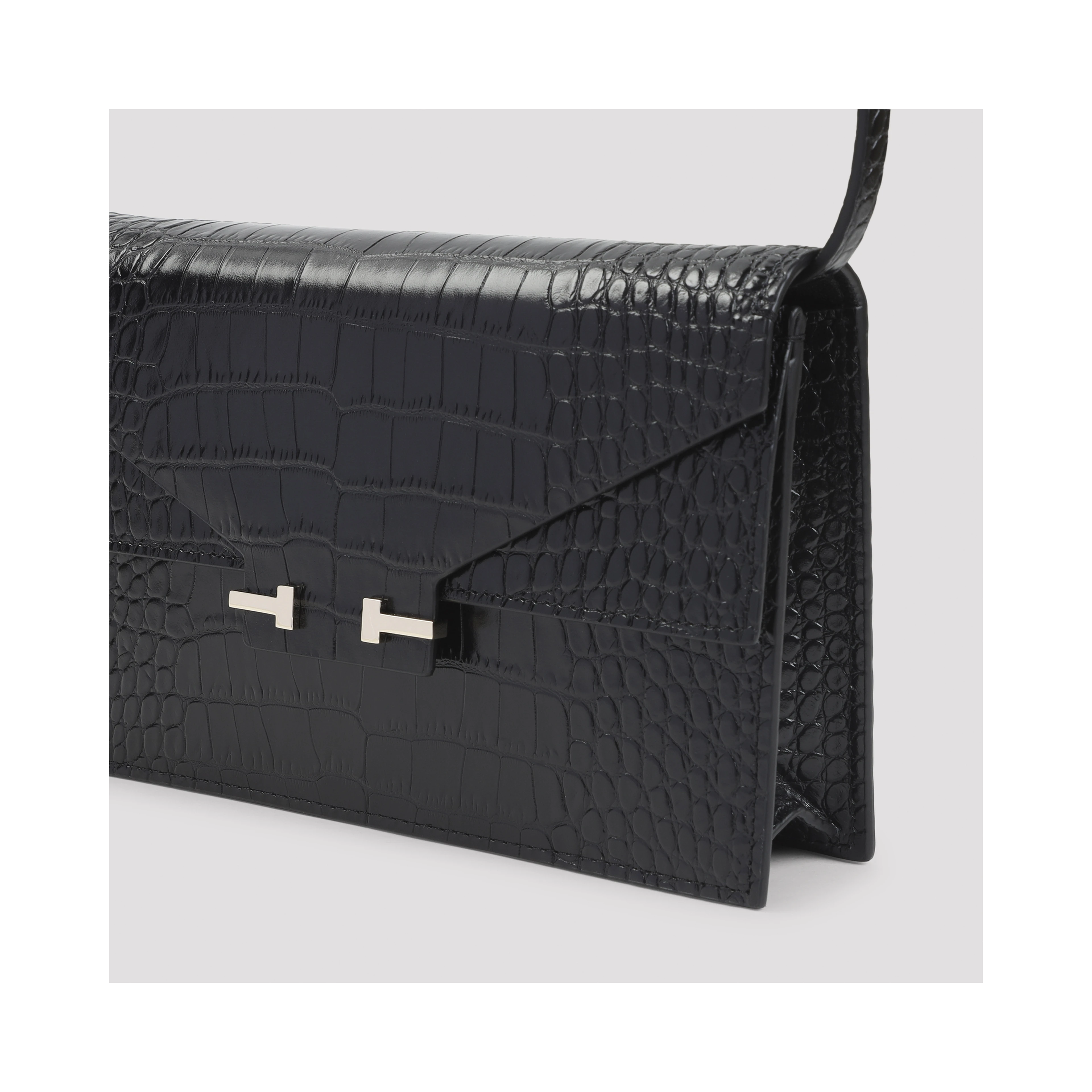 Tom Ford Soft Printed Croco Mini Bag