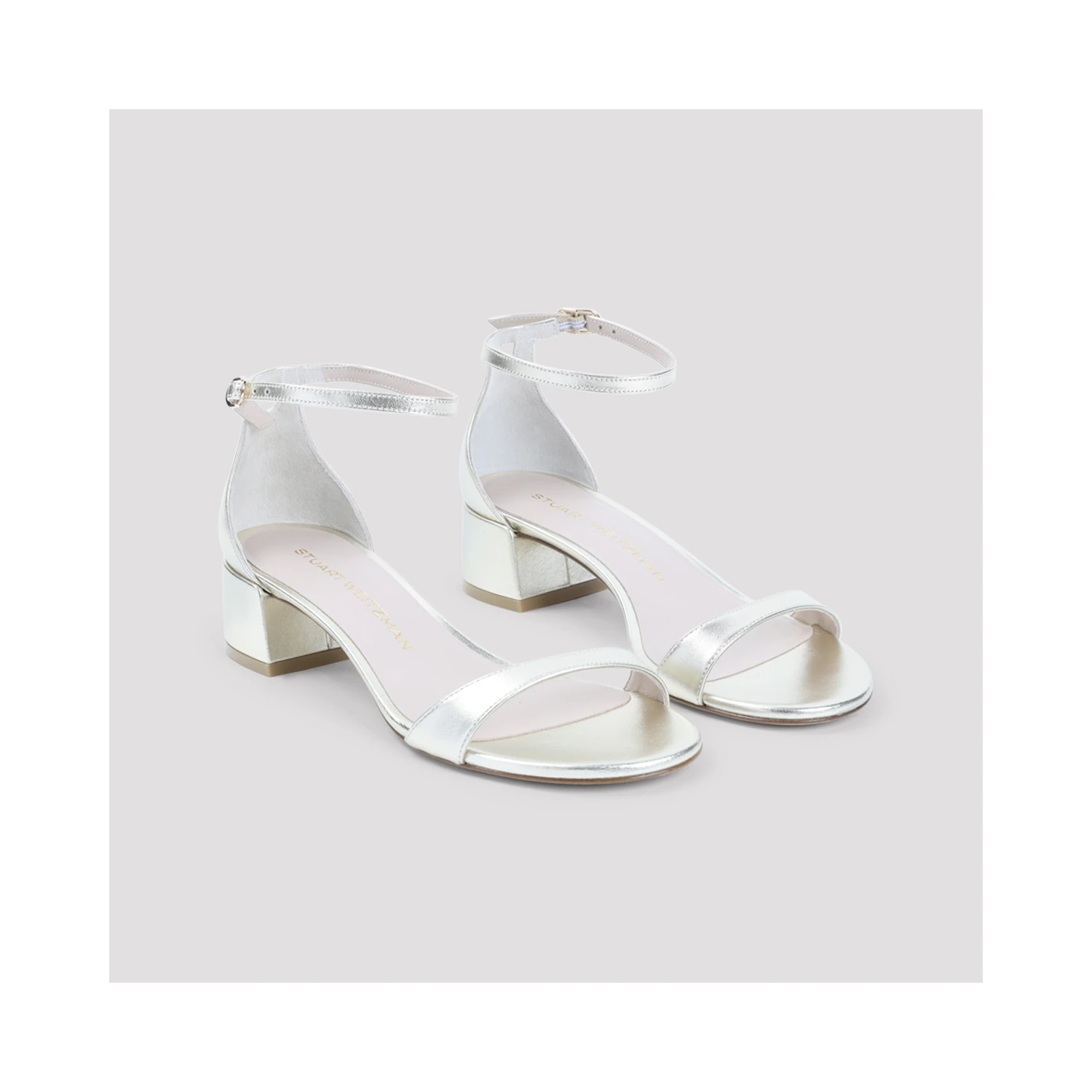 Stuart Weitzman Nudist Block 35 Sandals