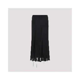 Moschino Midi Skirt Flower Details