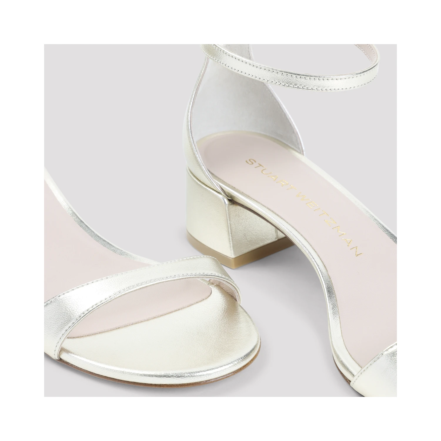Stuart Weitzman Nudist Block 35 Sandals