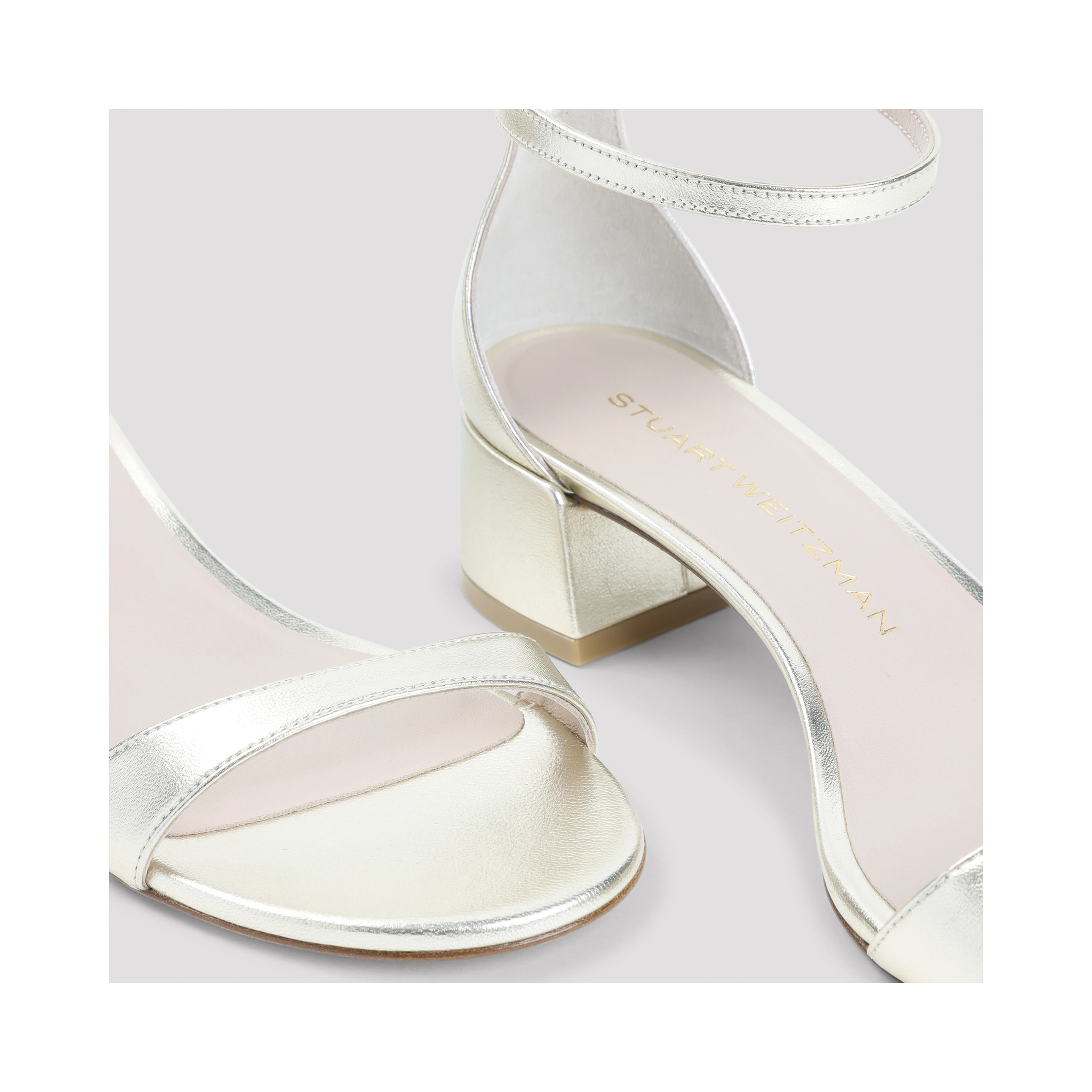 Stuart Weitzman Nudist Block 35 Sandals