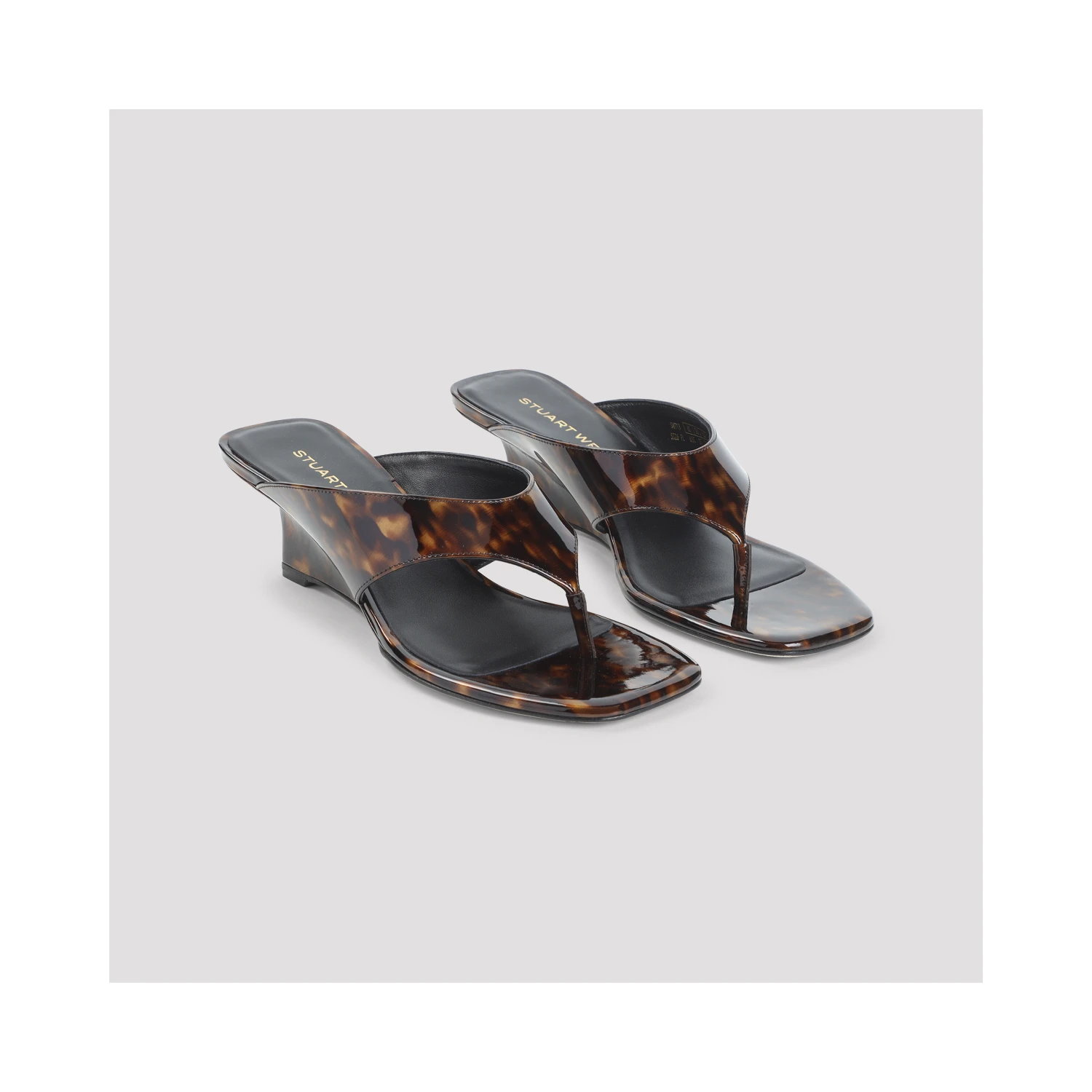 Stuart Weizman Vinnie Wedge Thong 50 Sandals