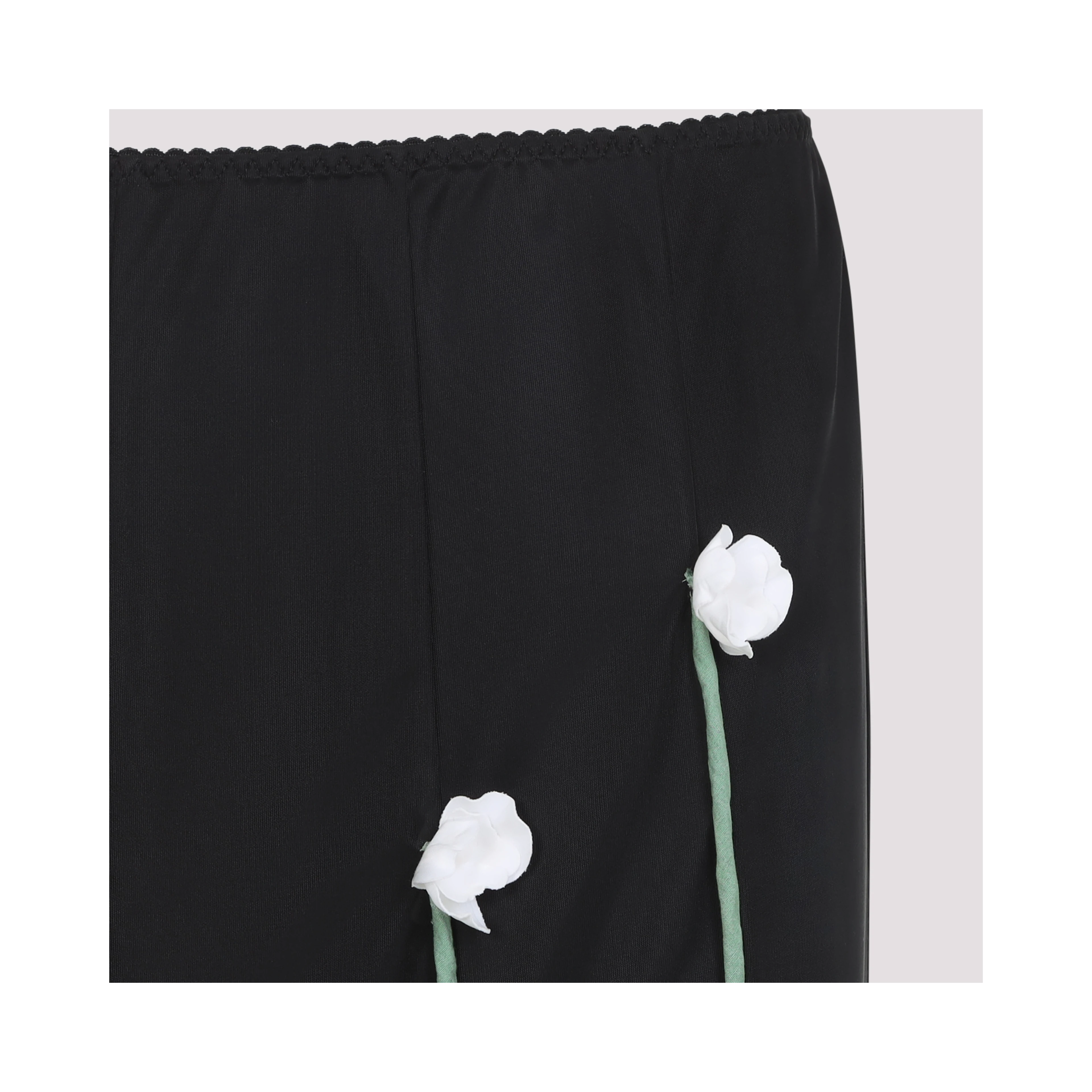 Moschino Midi Skirt Flower Details
