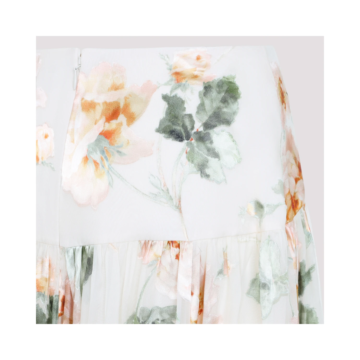 Zimmermann Carousel Burnout Midi Skirt