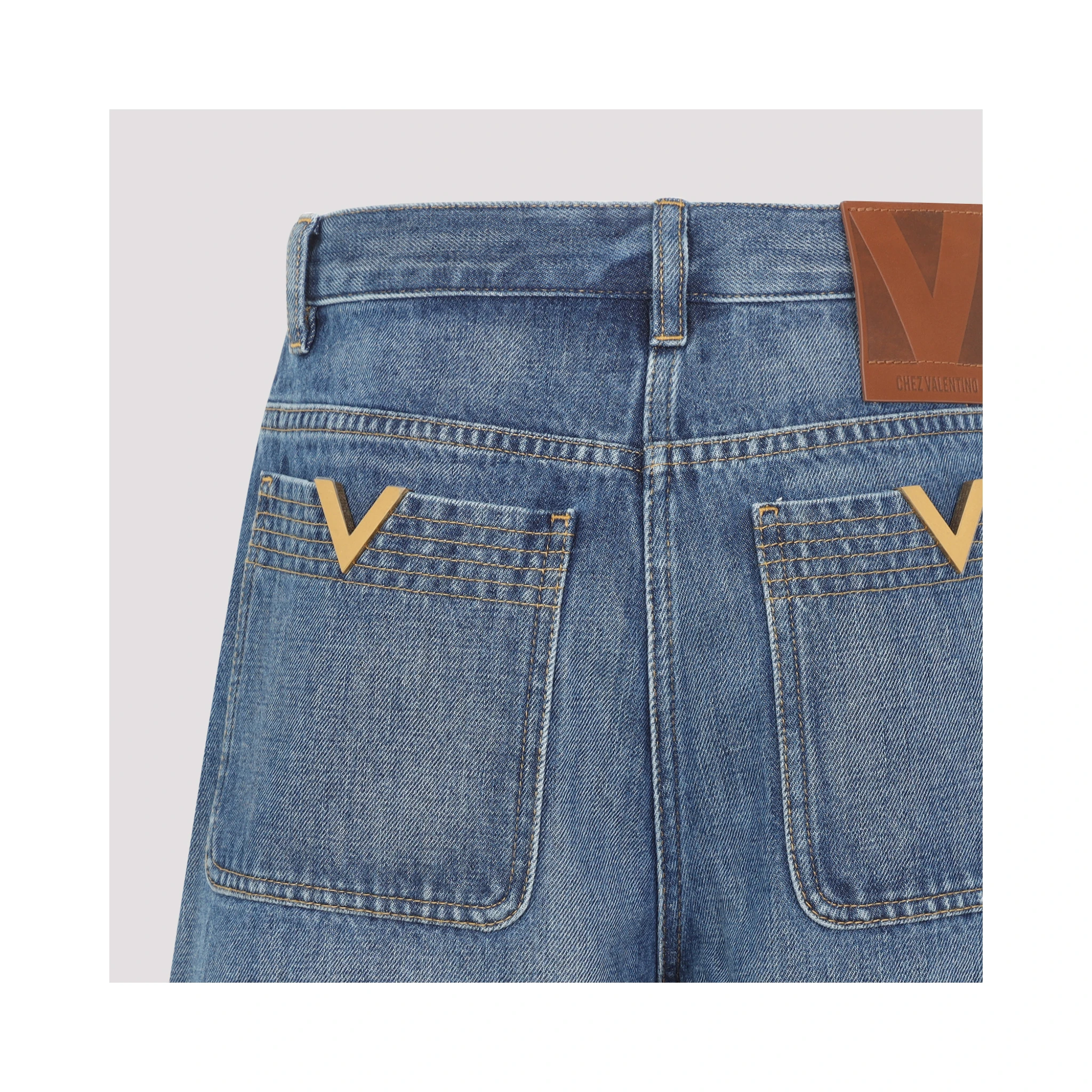 Valentino Denim Shorts