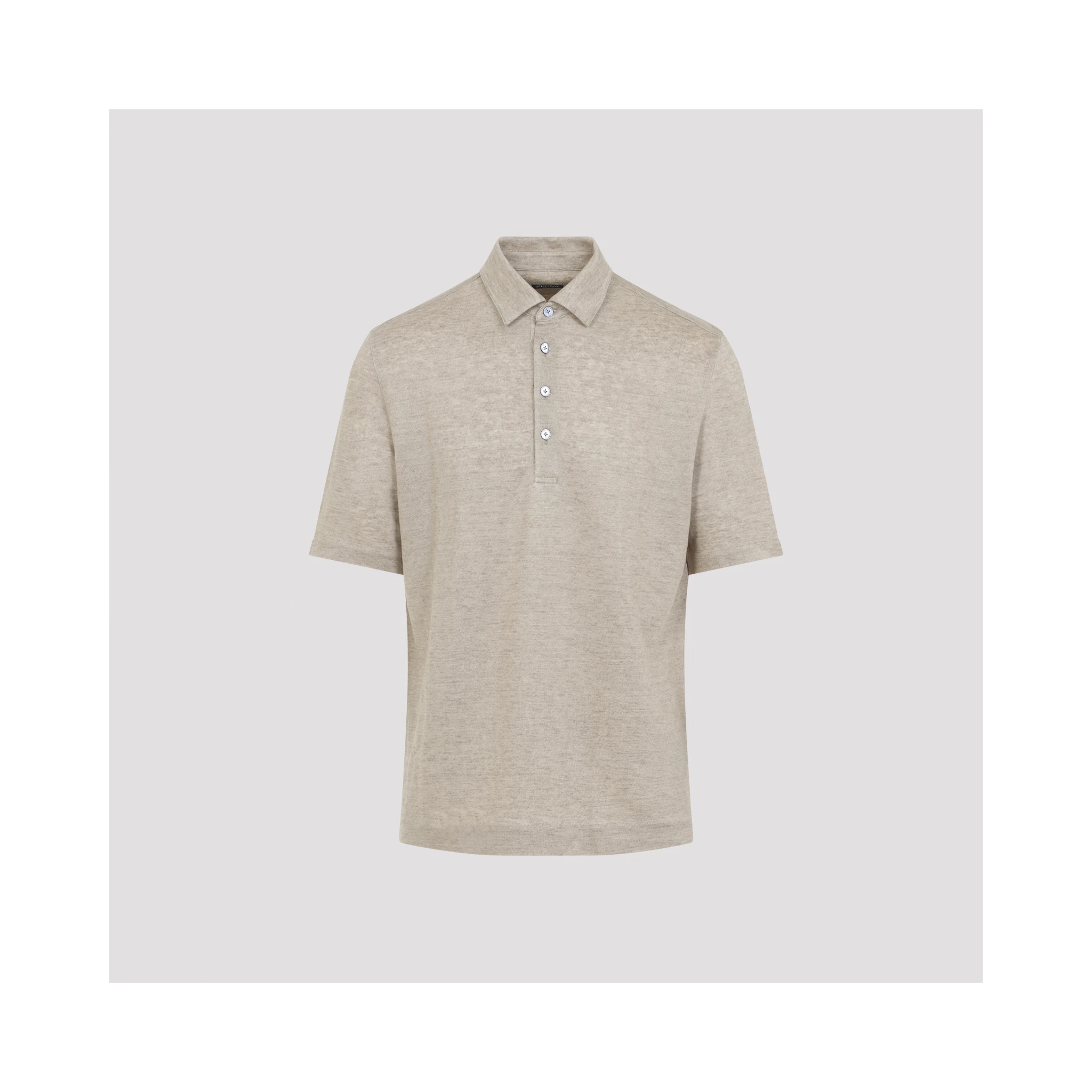 Zegna Oasi Linen Polo