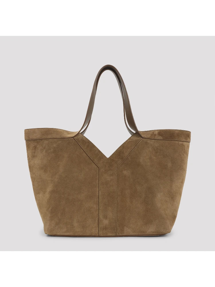 Saint Laurent Suede Small Y Tote Bag