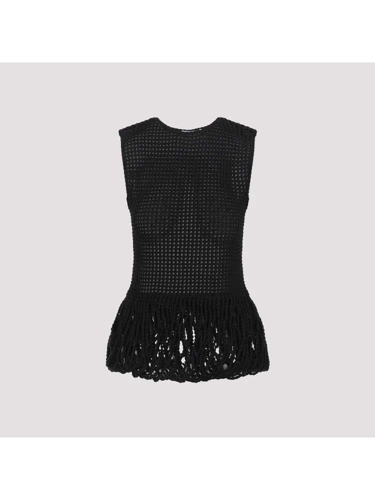 Alaïa Peplum Tank Top