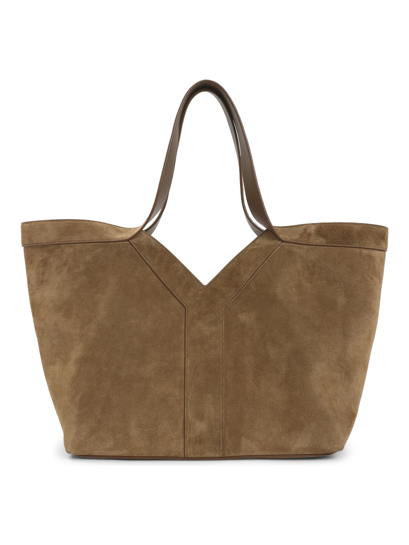 Saint Laurent Suede Small Y Tote Bag