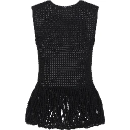 Alaïa Peplum Tank Top