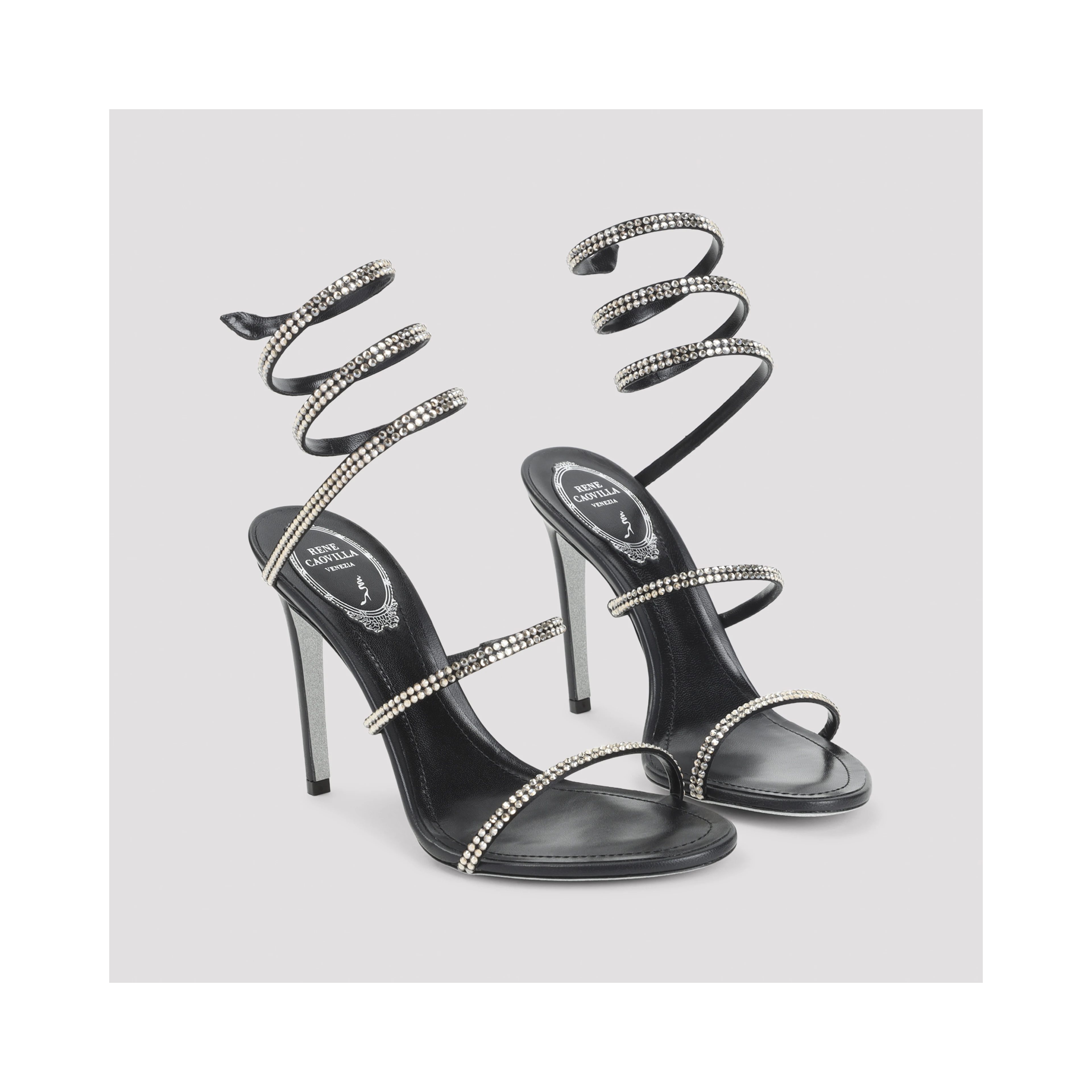 Renè Caovilla Snake Sandal