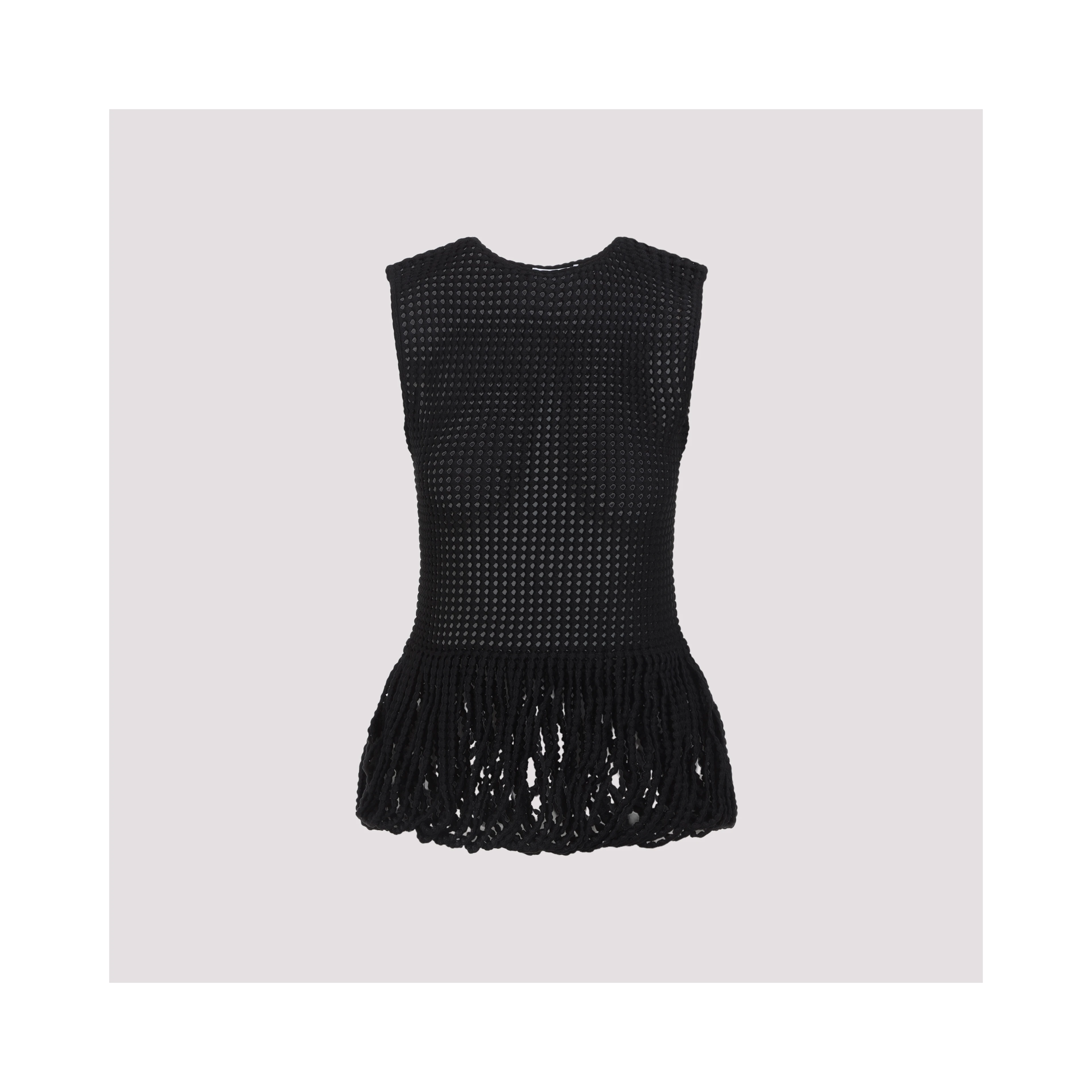 Alaïa Peplum Tank Top