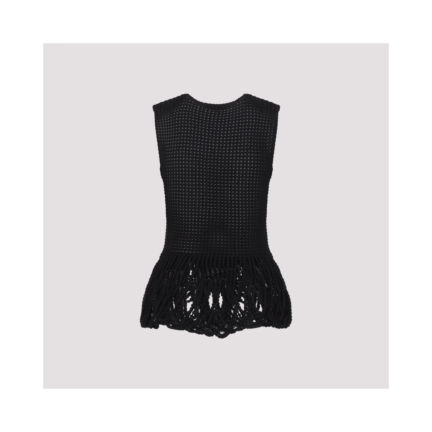 Alaïa Peplum Tank Top