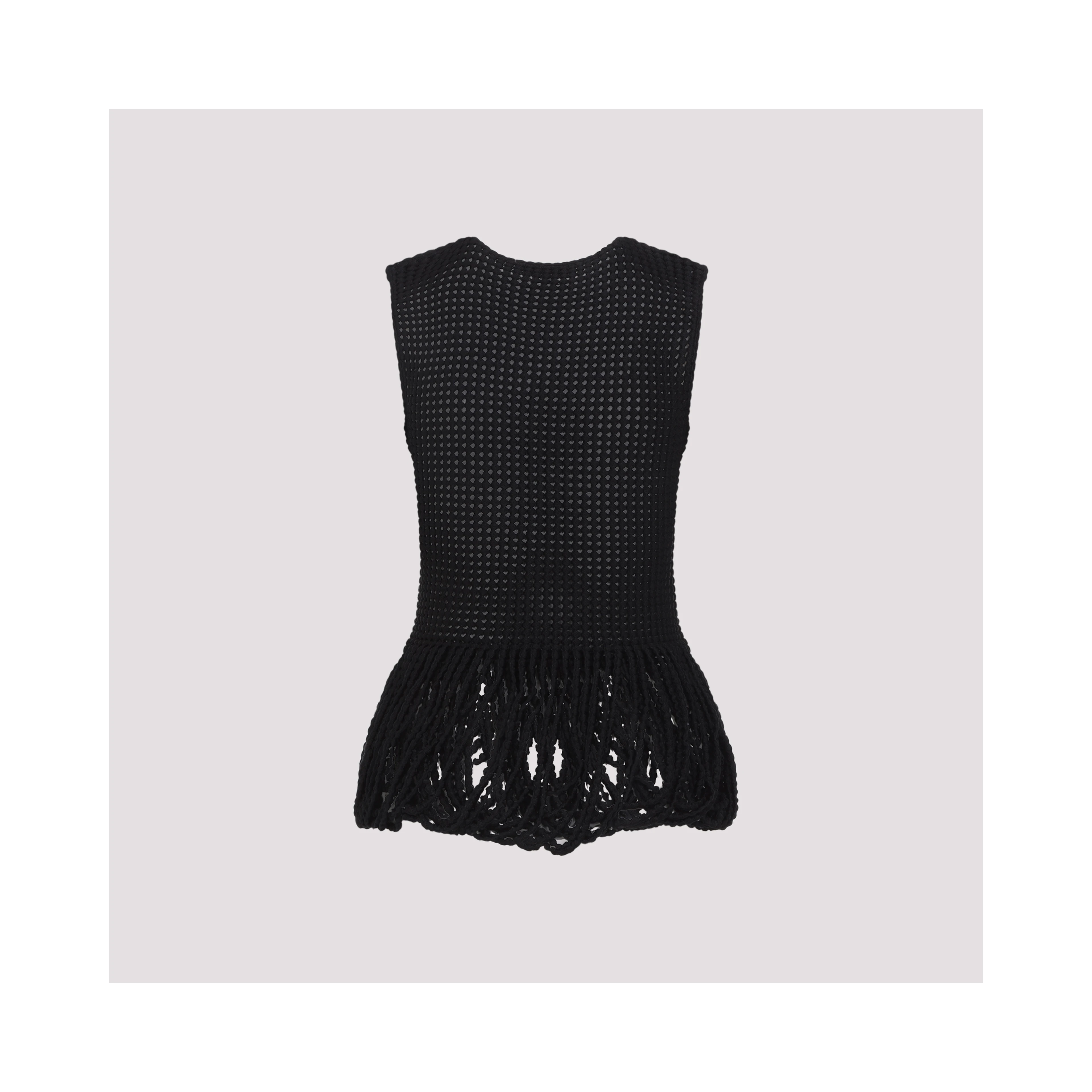 Alaïa Peplum Tank Top