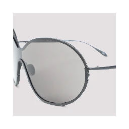 Alaïa Eyewear Round Metal 93 Sunglasses