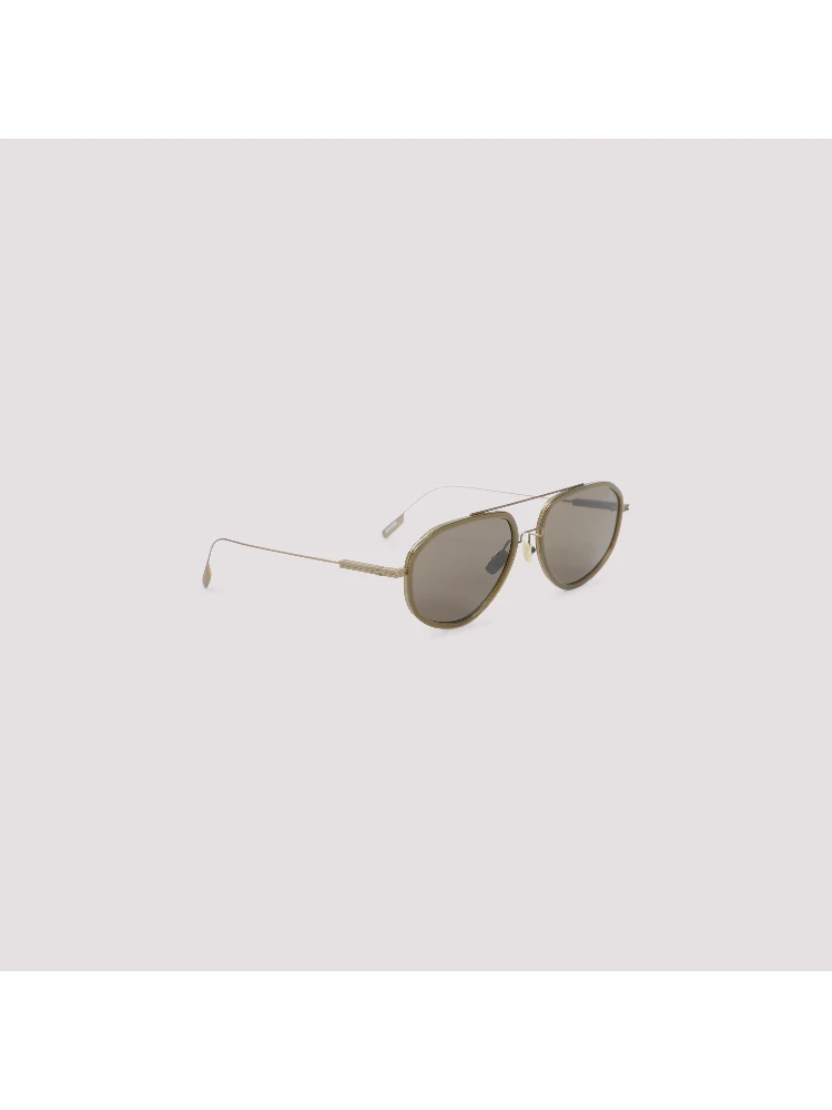 Zegna Eyewear Metal Sunglasses
