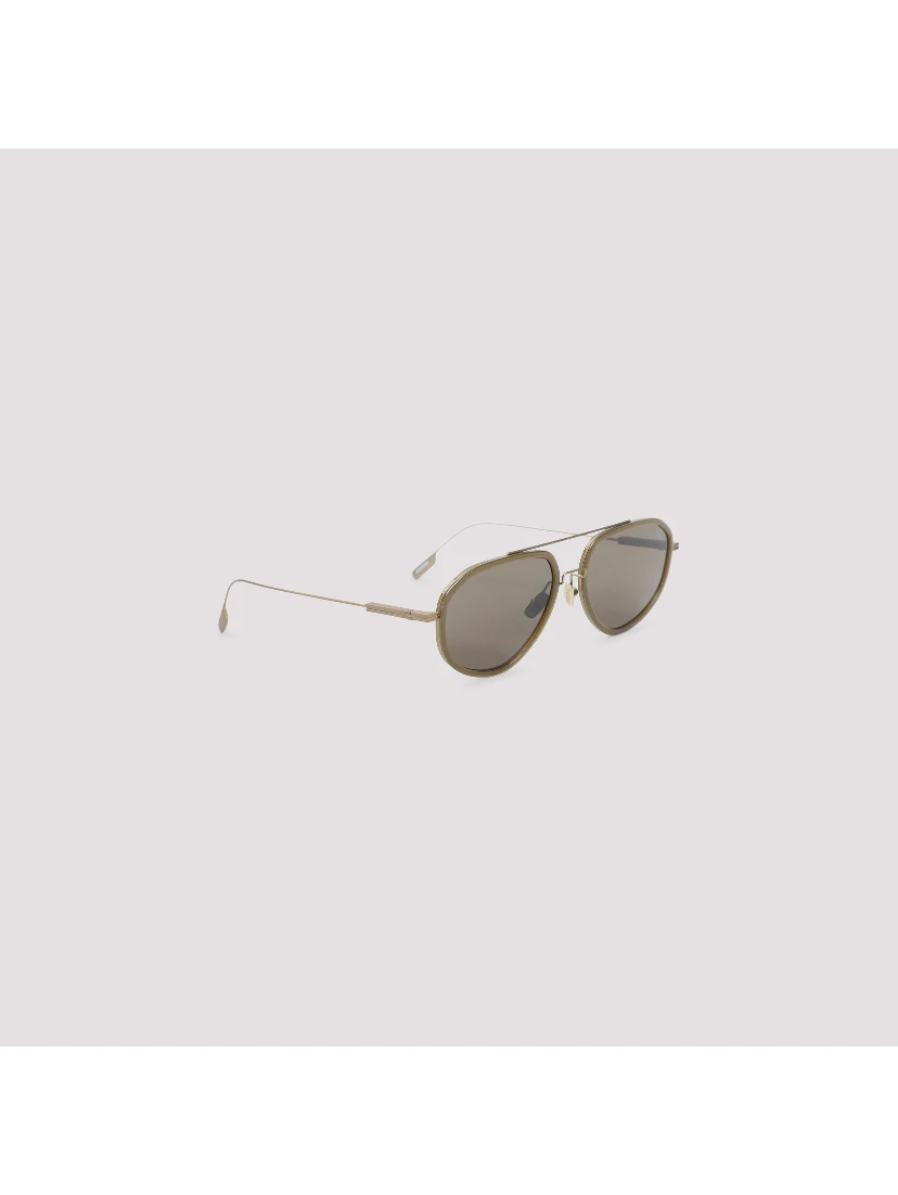 Zegna Eyewear Metal Sunglasses
