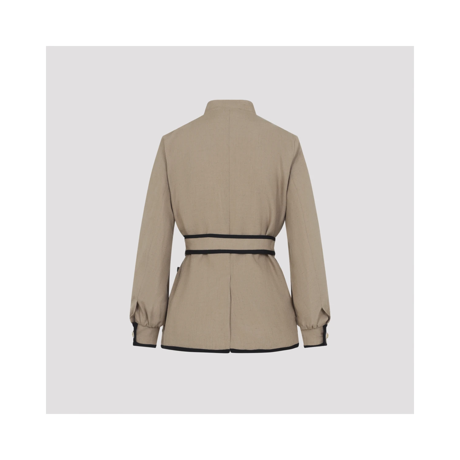 Valentino Caban Embroidered Logo VG Jacket