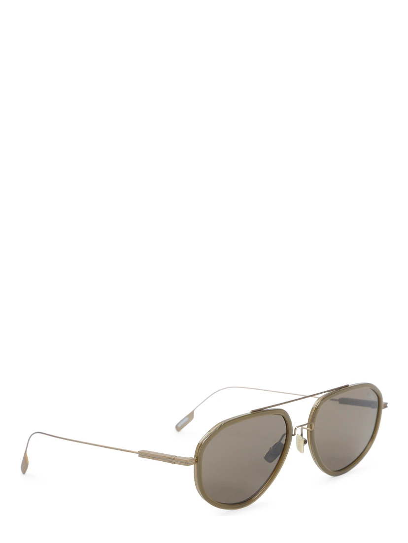 Zegna Eyewear Metal Sunglasses