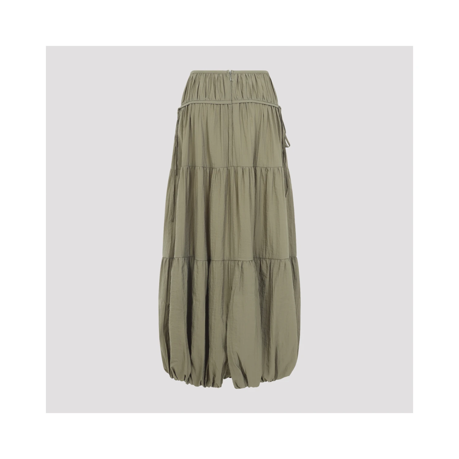 CO Soft Gathered Bubble Midi Skirt