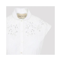 Valentino Embroidered Midi Dress