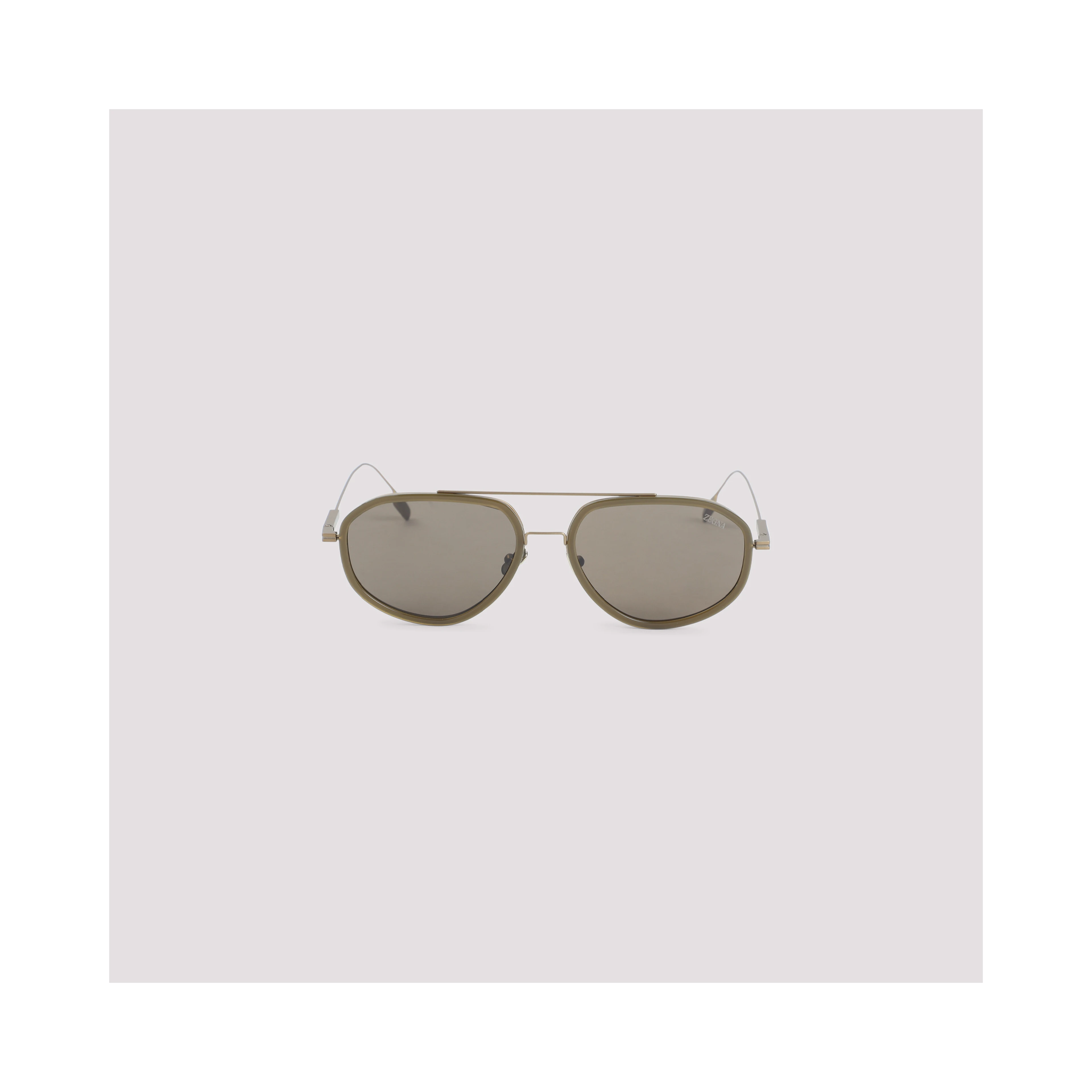 Zegna Eyewear Metal Sunglasses