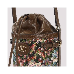Valentino Garavani Cotton Shoulder Bag