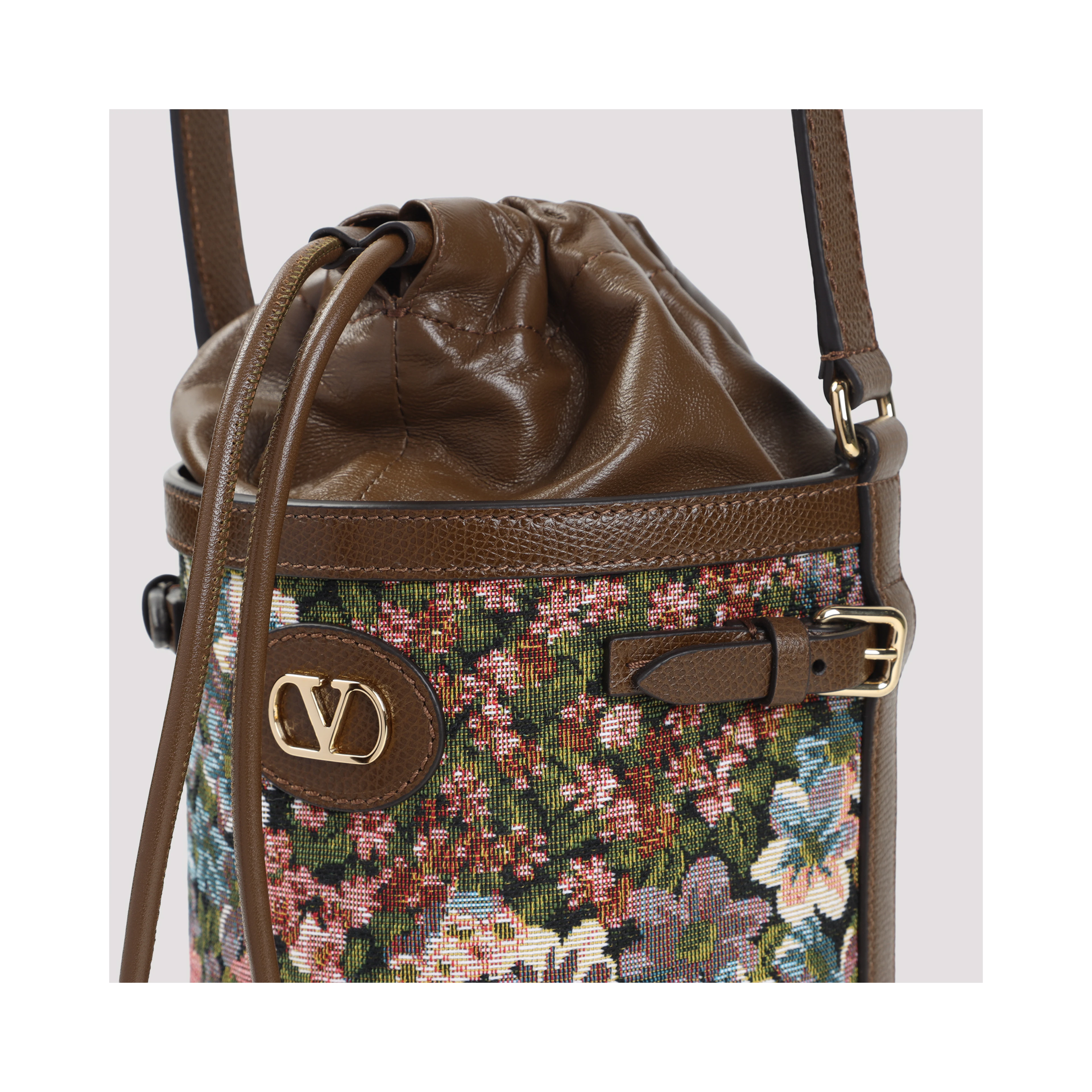 Valentino Garavani Cotton Shoulder Bag