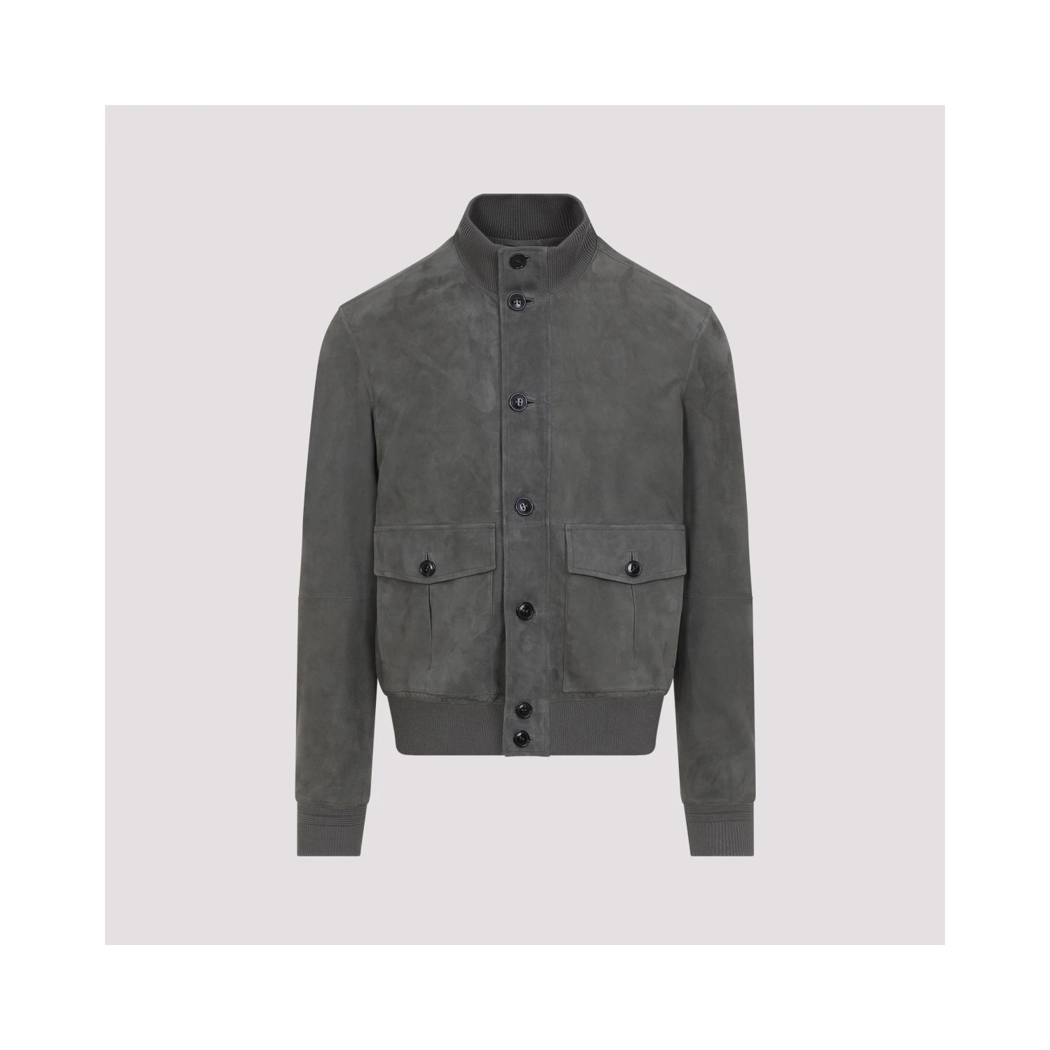 Zegna Leather Blouson Jacket