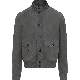 Zegna Leather Blouson Jacket