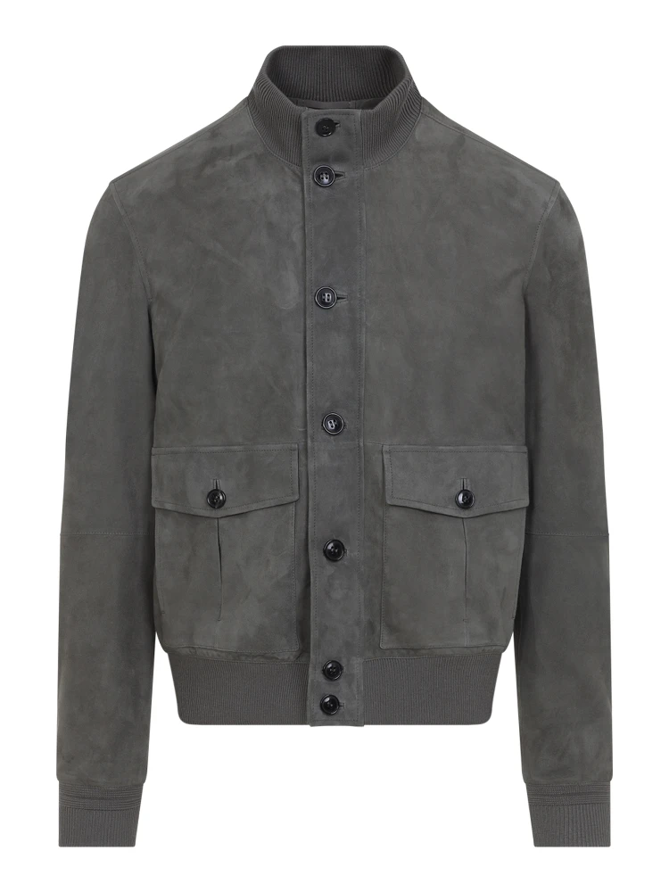 Zegna Leather Blouson Jacket alternative