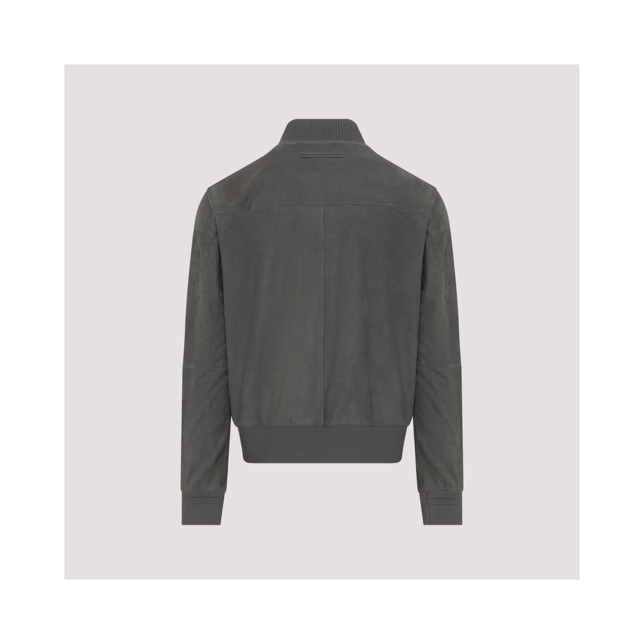 Zegna Leather Blouson Jacket