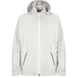 Gray Polyamide Shell Jacket