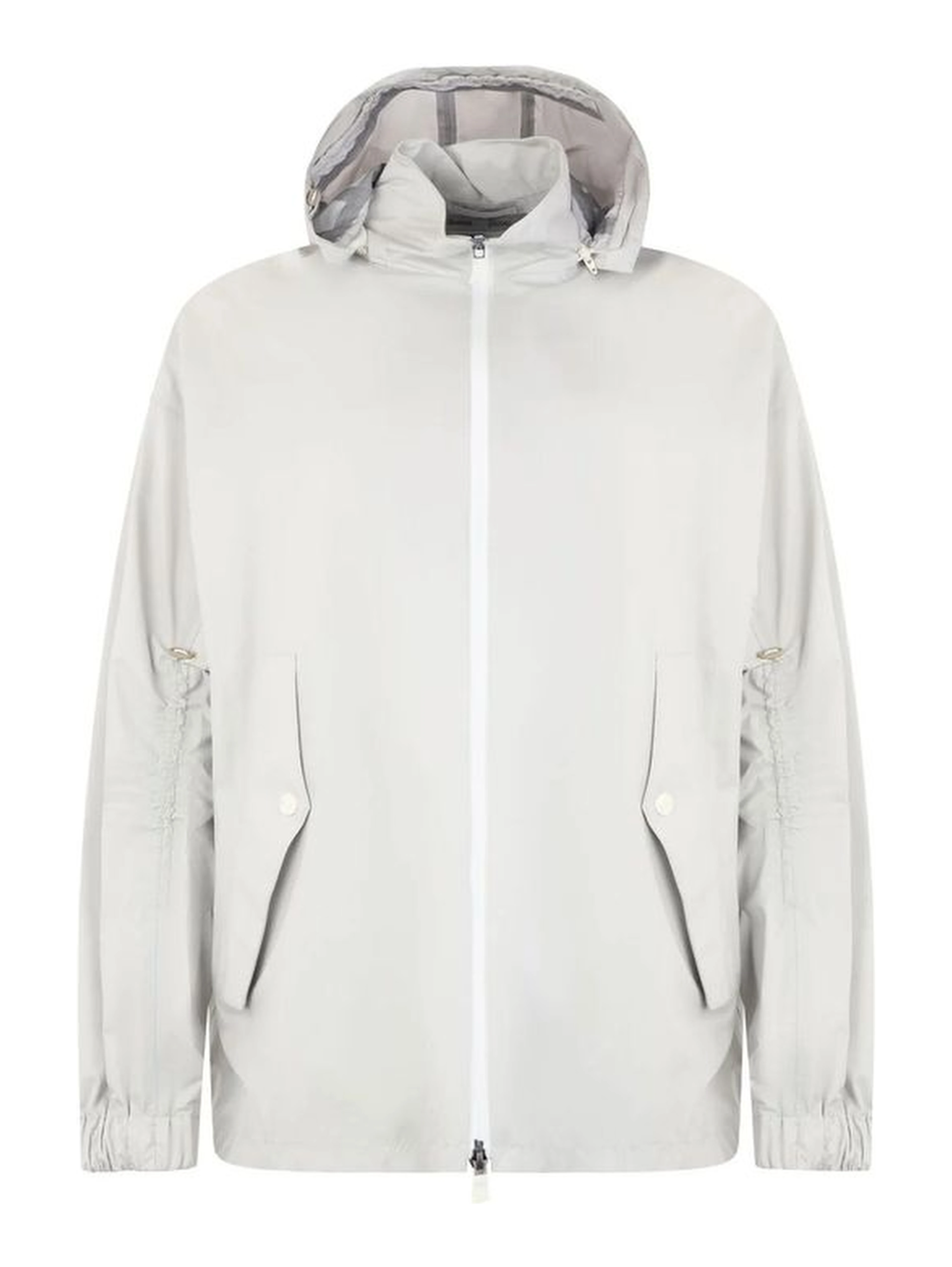 Gray Polyamide Shell Jacket