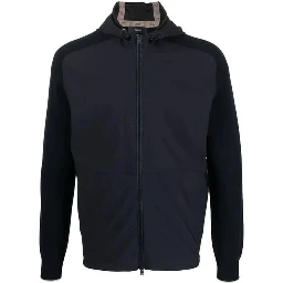 Blue Cotton Shell Jacket