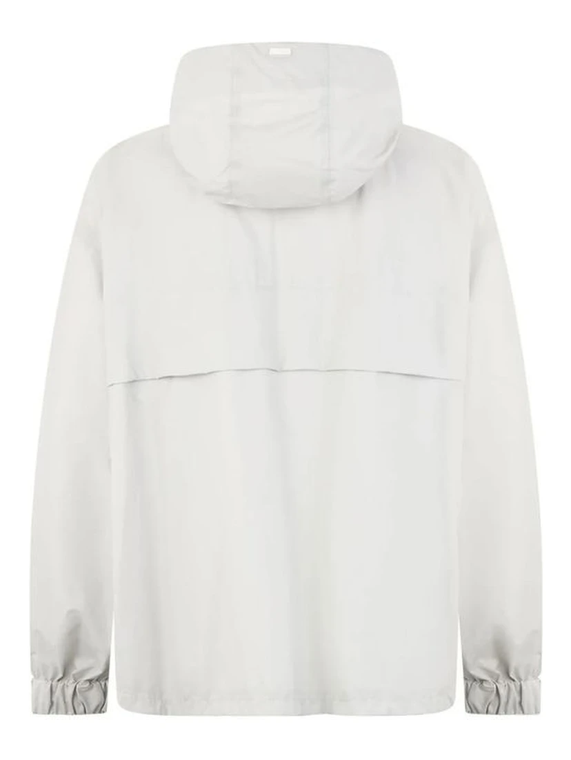 Gray Polyamide Shell Jacket