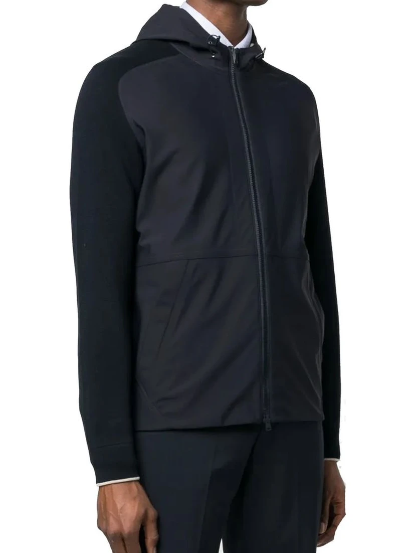 Blue Cotton Shell Jacket